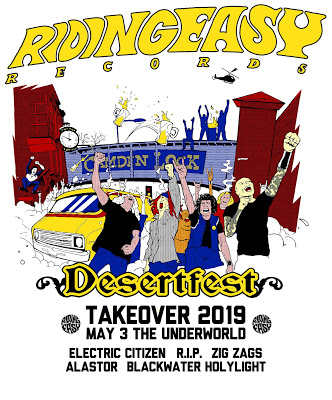 RidingEasy Records at DesertFest UK 2019