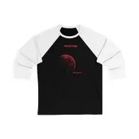 FRACTION Unisex 34 Sleeve Baseball Tee