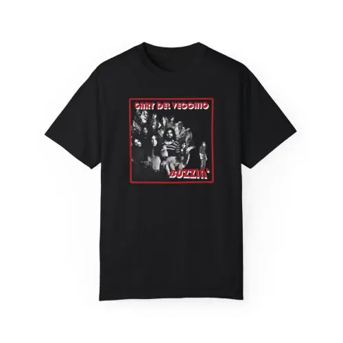 BUZZIN' BLACK Unisex Garment-Dyed T-shirt
