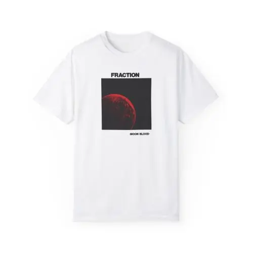 FRACTION Unisex Garment-Dyed T-shirt