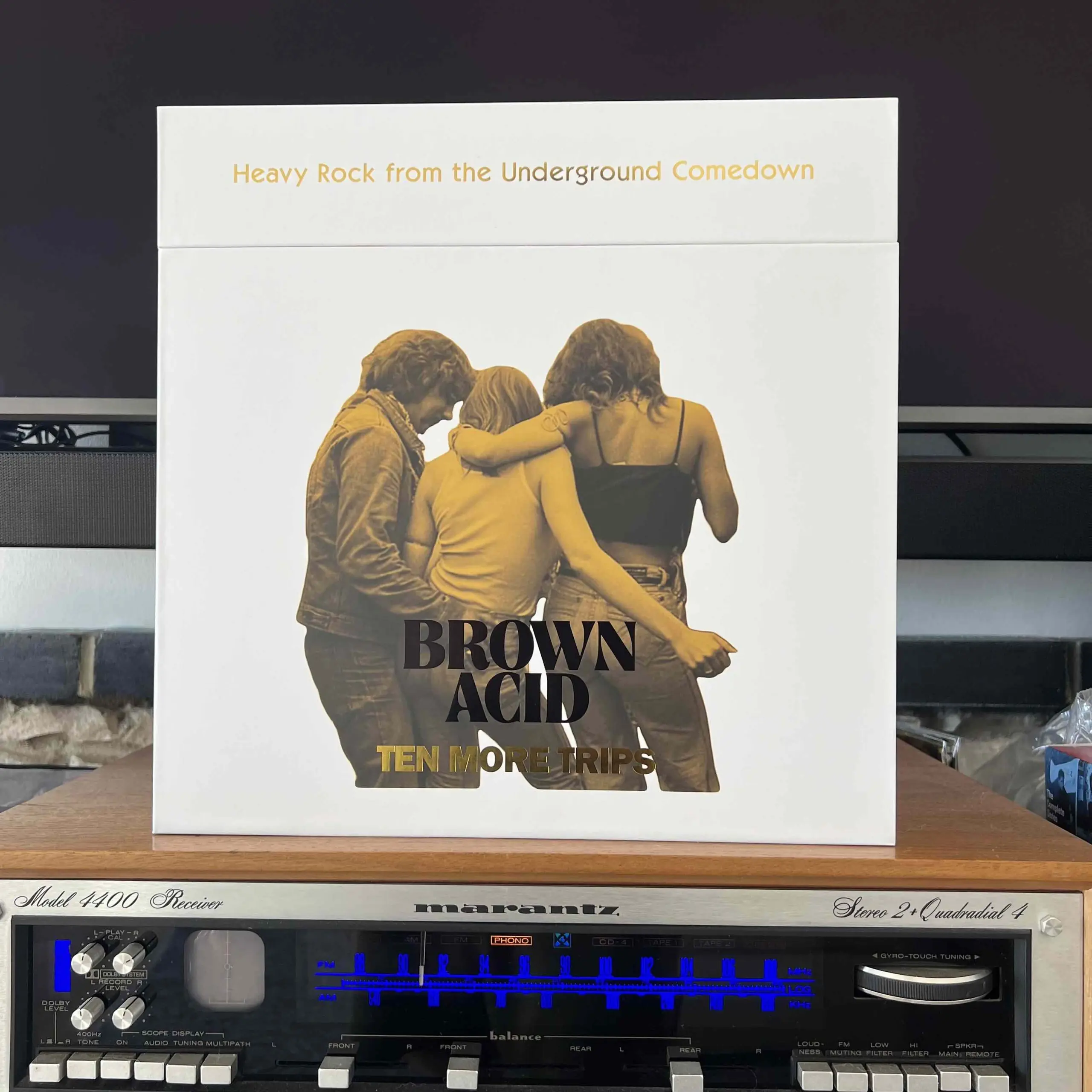 『TEN TEE ACID BROWN L』 Acid Tee | Surf Logo - Brown – Polar Skate Co.