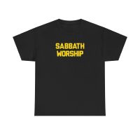 SABBATH WORSHIP YELLOW Unisex Heavy Cotton Tee