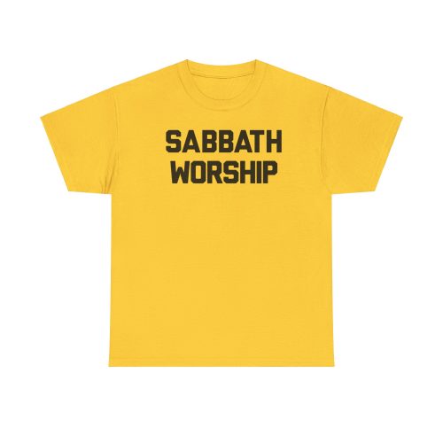 SABBATH WORSHIP Unisex Heavy Cotton Tee