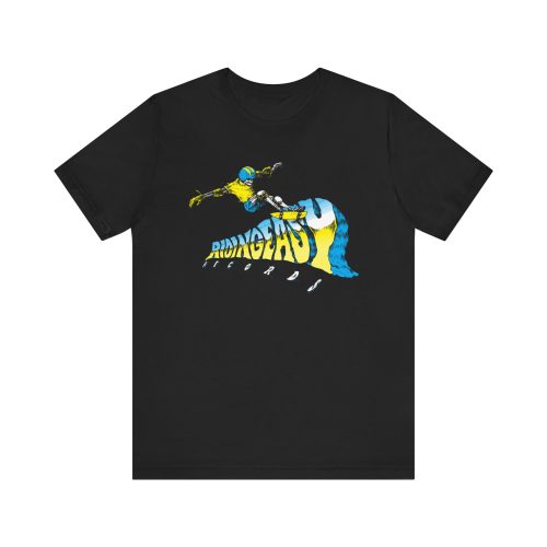 RIDINGEASY SKATEWALL Unisex Jersey Short Sleeve Tee