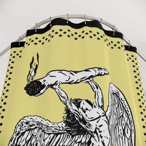 RIDINGEASY REEFER CREW Shower Curtains - Image 2