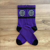 RidingEasy Purple/Black Socks