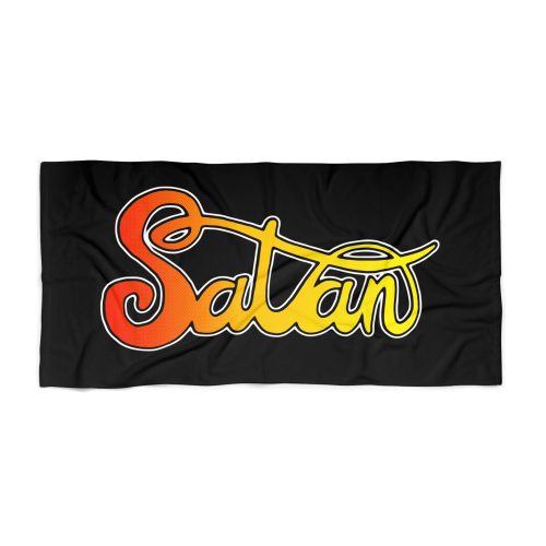 SATAN Beach Towel