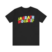 SABBATH WORSHIP RAINBOW Unisex Jersey Short Sleeve Tee