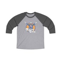 IMMA CROOK Unisex Tri-Blend 34 Raglan Tee