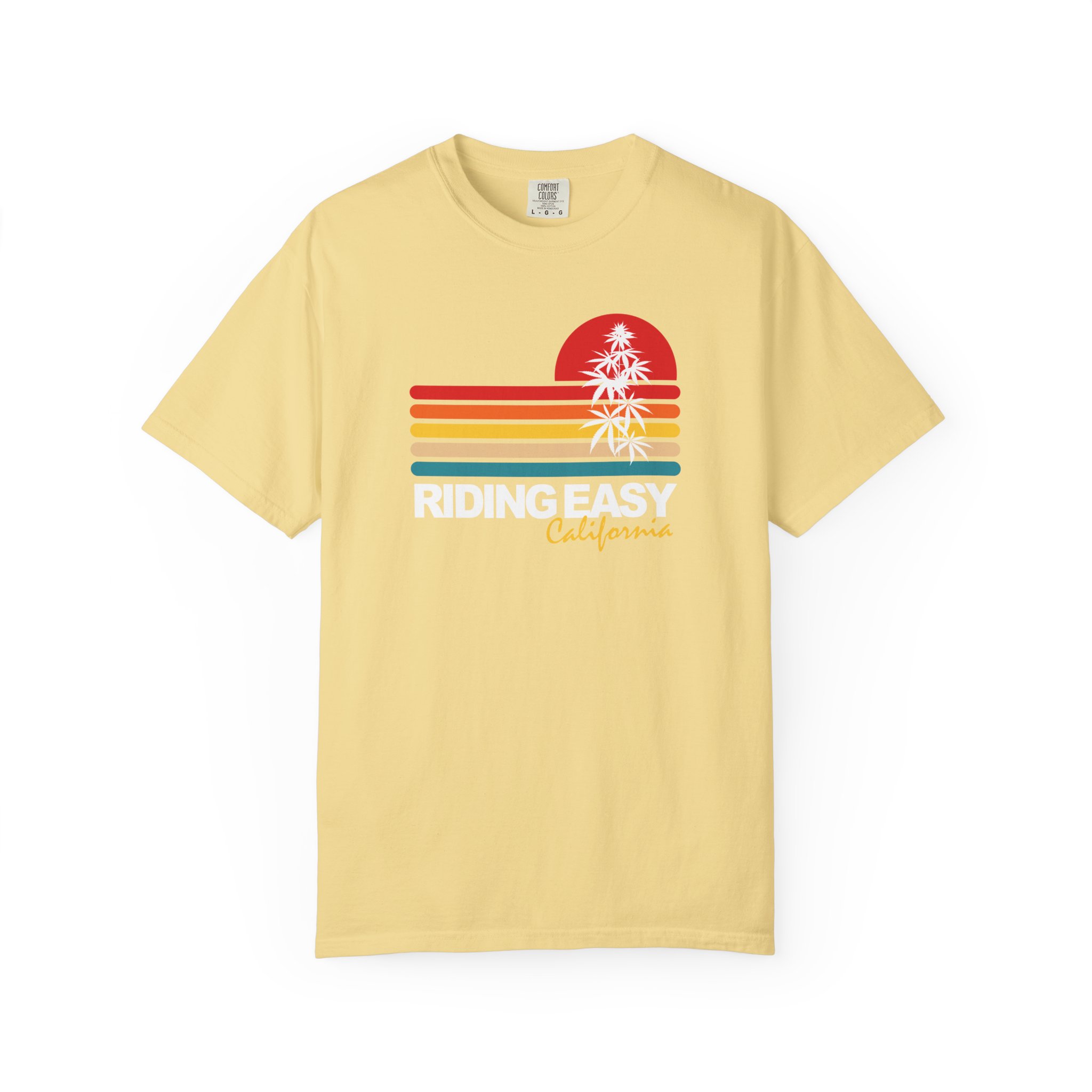 CALIFORNIA HAZE Unisex Garment-Dyed T-shirt - RidingEasy Records