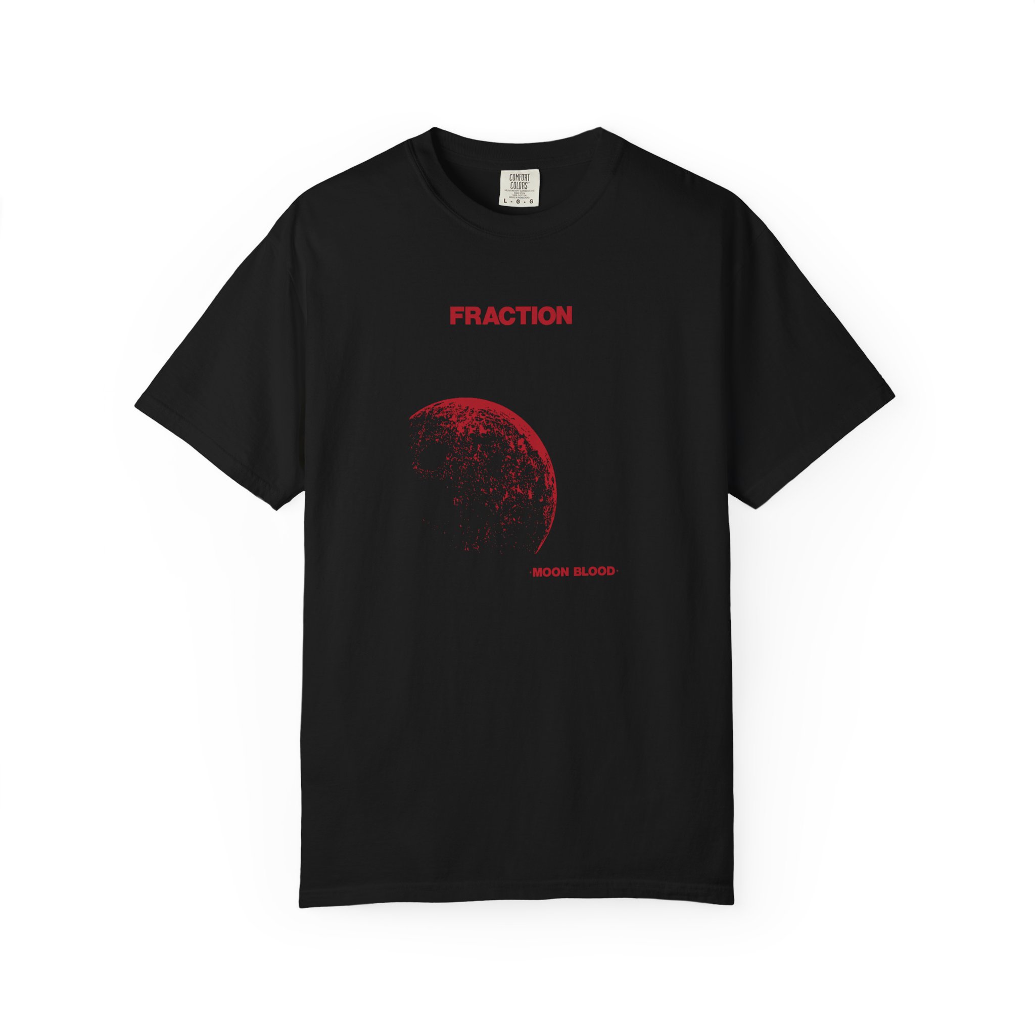 FRACTION BLACK Unisex Garment-Dyed T-shirt - RidingEasy Records