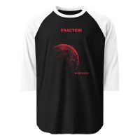FRACTION 3/4 sleeve raglan shirt